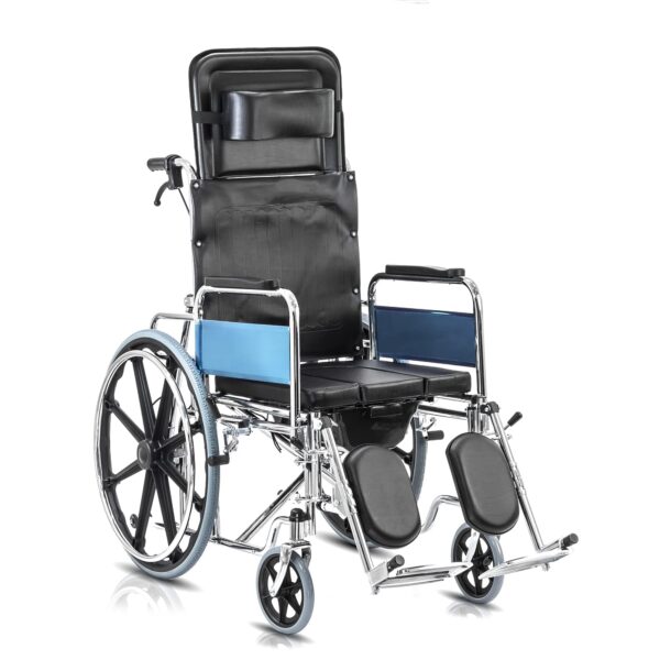 Deluxe Wheelchair with Commode 2025