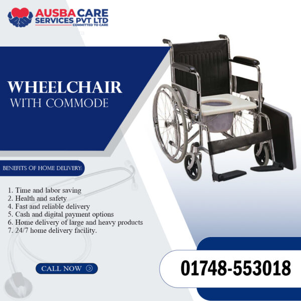 Wheelchair with Commode 2025