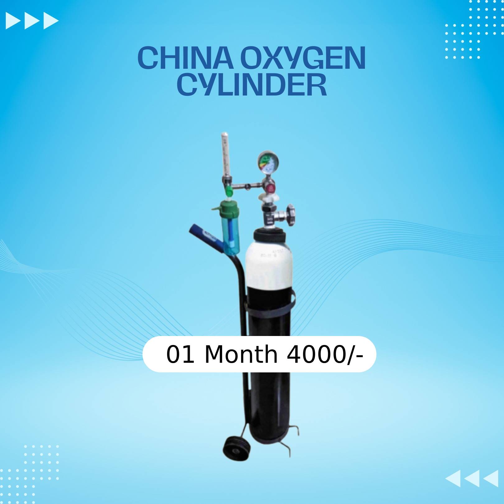 Oxygen cylinder rent in Bangladesh